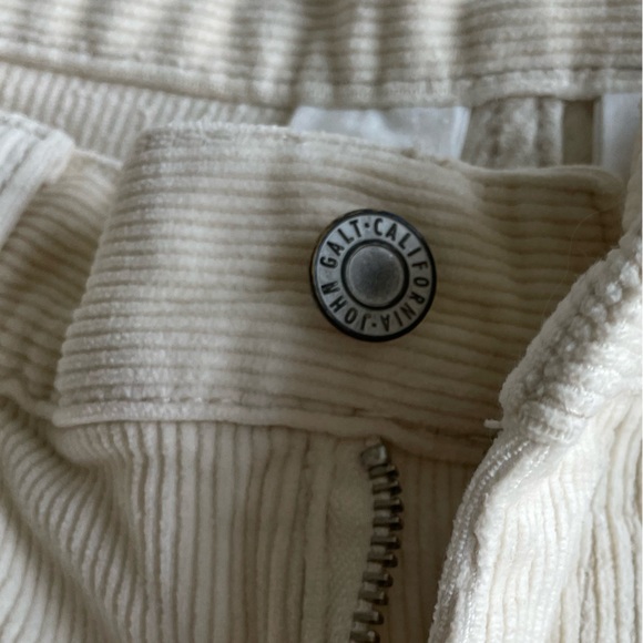 Brandy Melville corduroy white pants - Picture 2 of 7